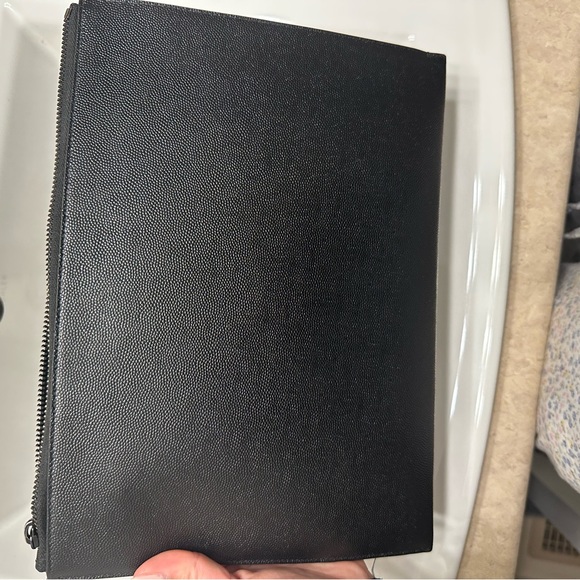 Authentic YSL pouch in all black - Picture 10 of 10